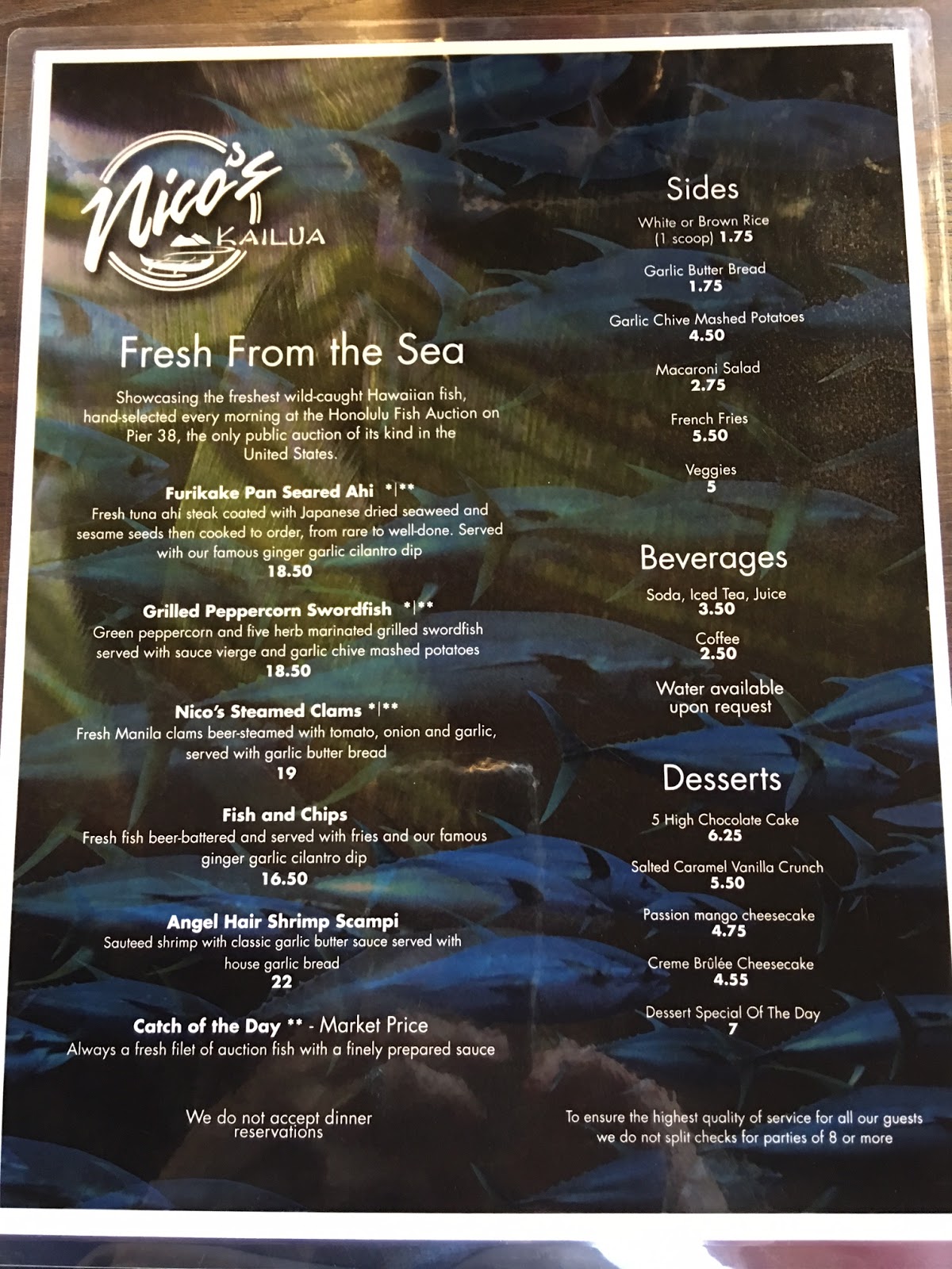 Hawaii Mom Blog Nico's Kailua Now Open For Dinner