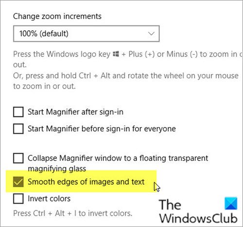 Les services de bureau à distance provoquent un processeur élevé dans Windows 10 lors de l'utilisation de l'application Magnifier