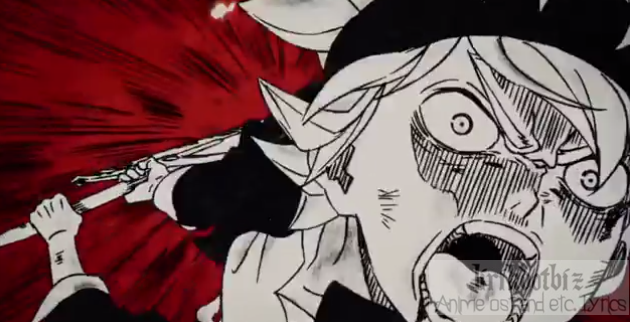 Paint It Black Lyrics Black Clover Opening 2 Bish Lirikdotbiz