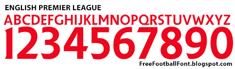 Premier League Font Download - Fonts4Free
