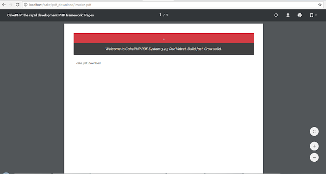 Generate pdf cakephp 1.3