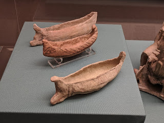 Cyprian Bronze Age boat models