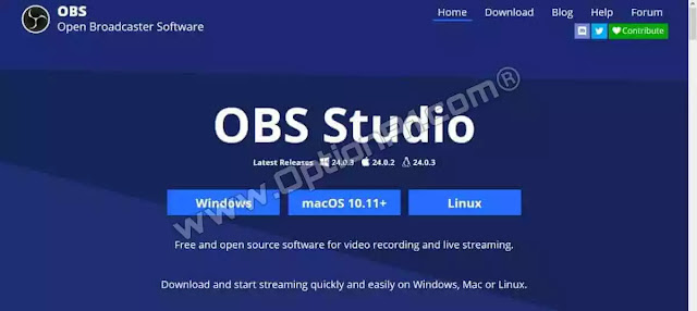 OBS Studio تحميل برنامج OBS Studio لتصوير الشاشة وعمل البث المباشر