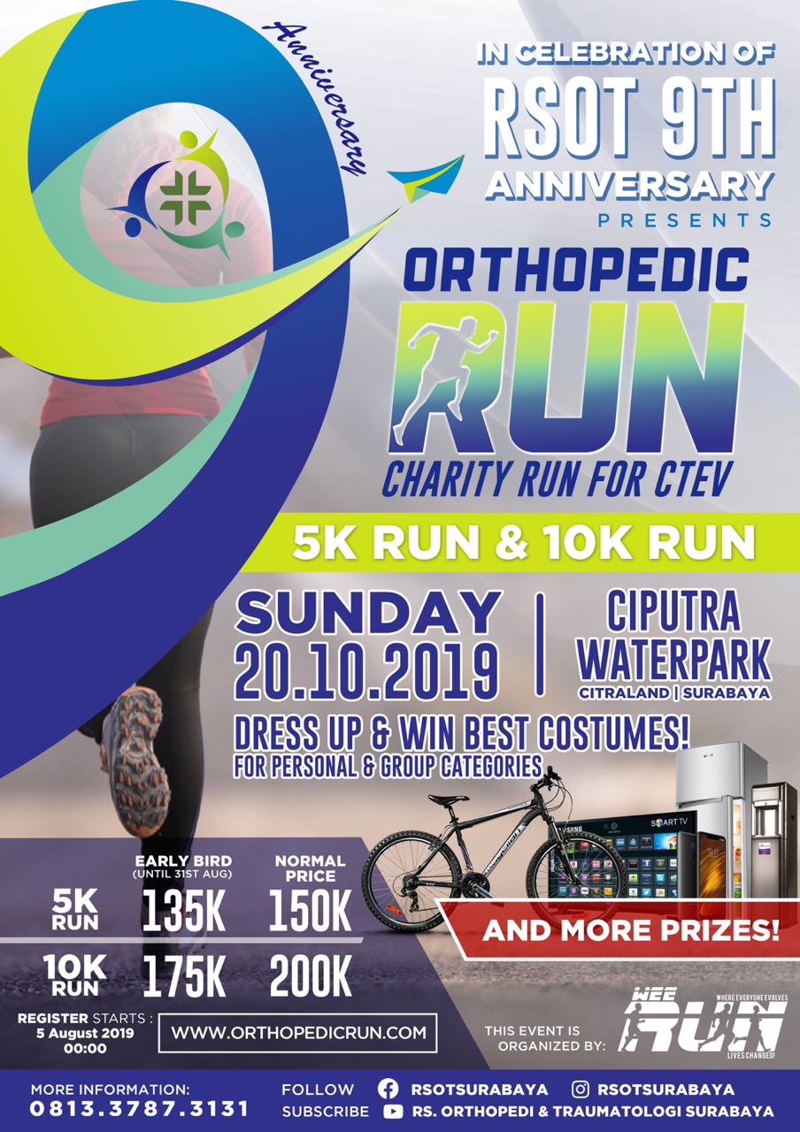 Orthopedic Run - Charity Run for CTEV • 2019 Orthopedic Run - Charity Run for CTEV • 2019