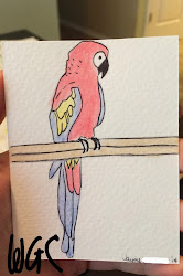 beginners watercolor painting bird simple brother law