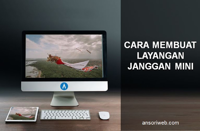 Cara Membuat Layangan Janggan Mini