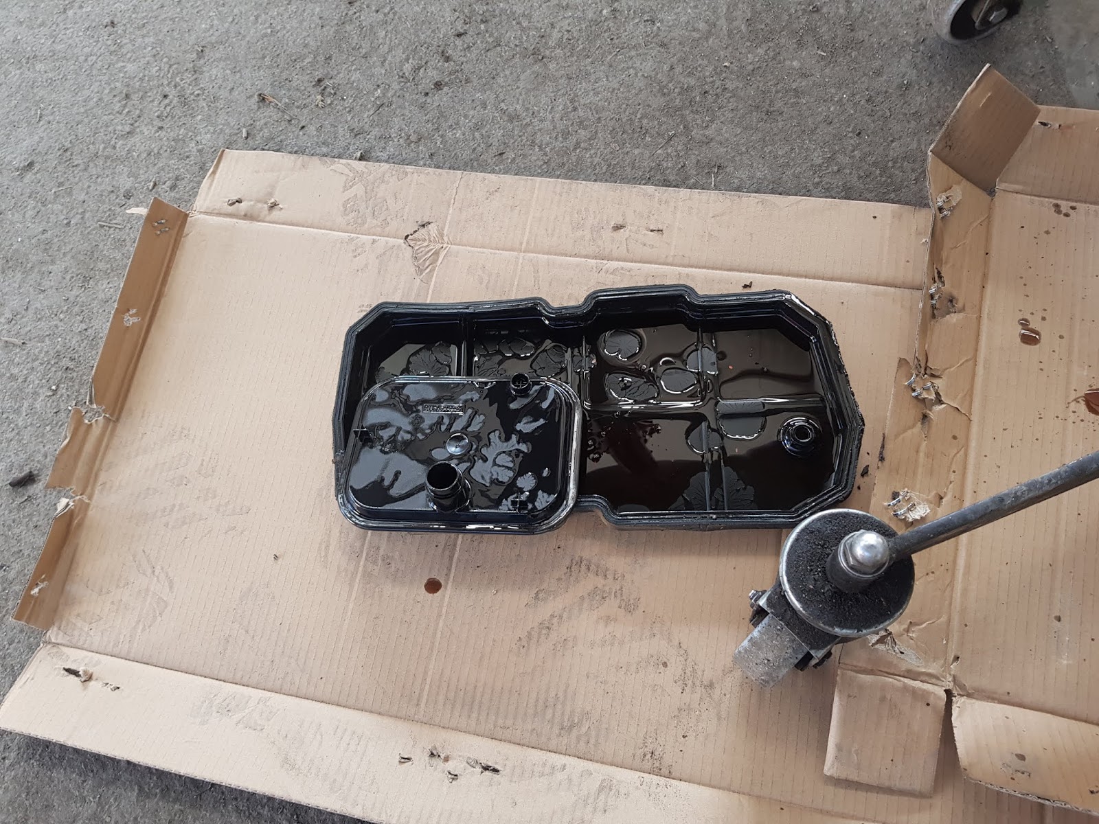 Car repair and service by yourself Mercedes A class W168 gearbox oil