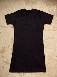 NEEDLES WOMEN "Short Sleeve Long Shirt in Black Acrylic Shaggy" Fall/Winter 2015 SUNRISE MARKET