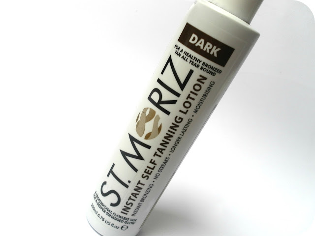 A picture of St. Moriz Dark Instant Self Tanning Lotion