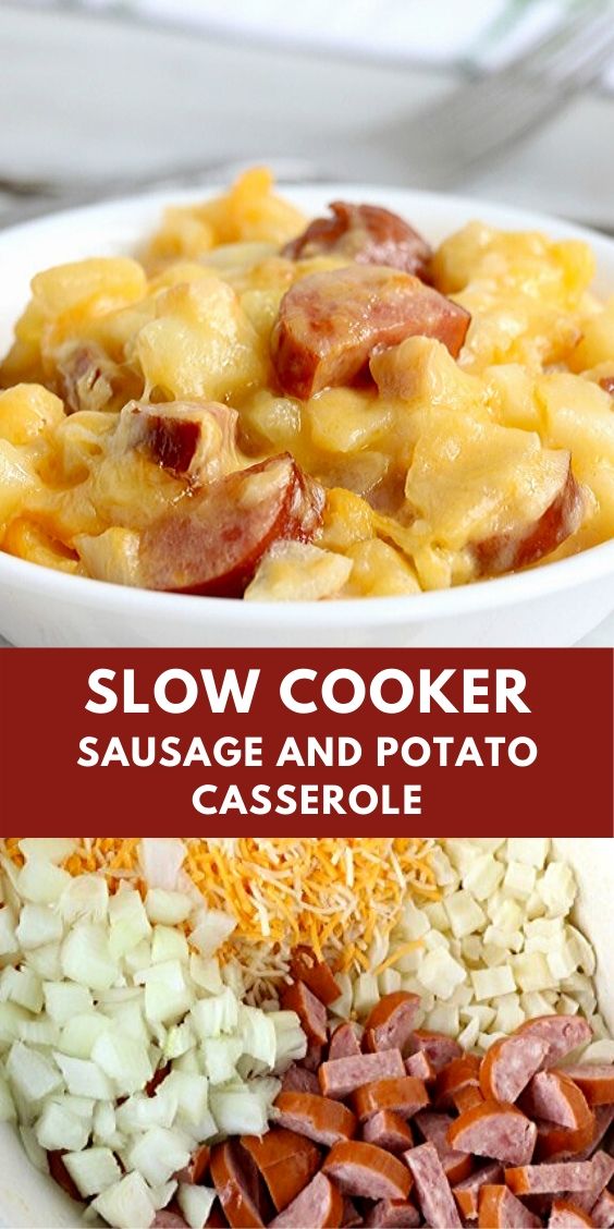 Slow Cooker Sausage And Potato Casserole Kitchen SpecialFoood Slow Cooker Sausage And Potato Casserole Kitchen SpecialFoood