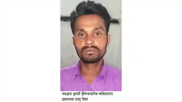 ধুনটে গৃহবধূকে শ্লীলতাহানি ও হত্যারচেষ্টা, বখাটে গ্রেফতার