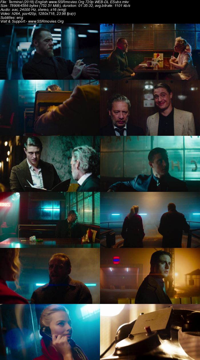 Terminal (2018) English 720p WEB-DL