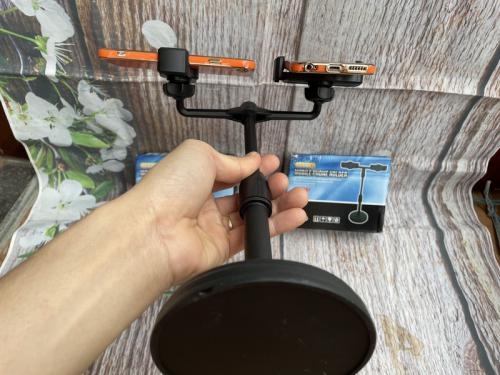 Giá đỡ điện thoại livestream 2 kẹp WS-811 điều chỉnh được độ cao 17 f532ae83f 7a0a 449d 9def