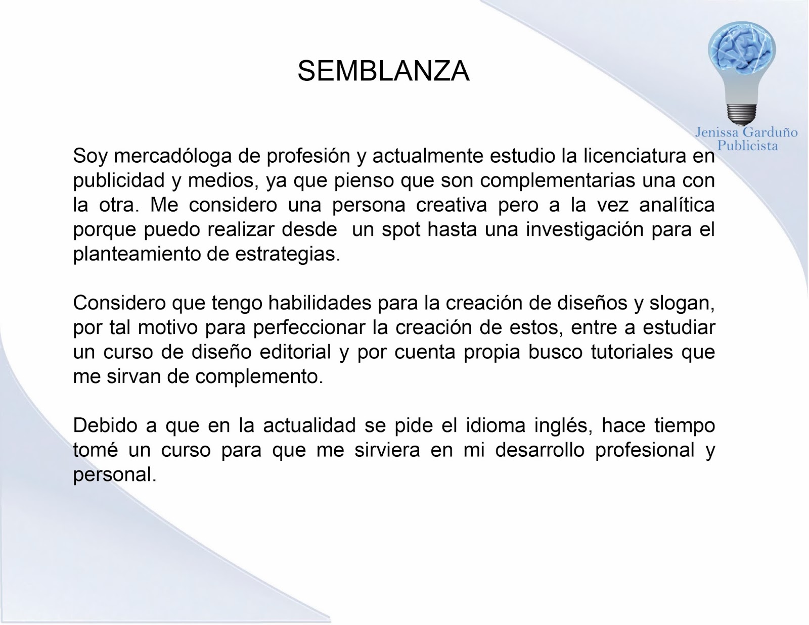 Semblanza Profesional Corta – Cómo redactar una eficaz semblanza