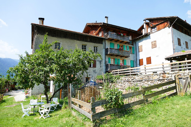 agriturismo solasna con animali in trentino