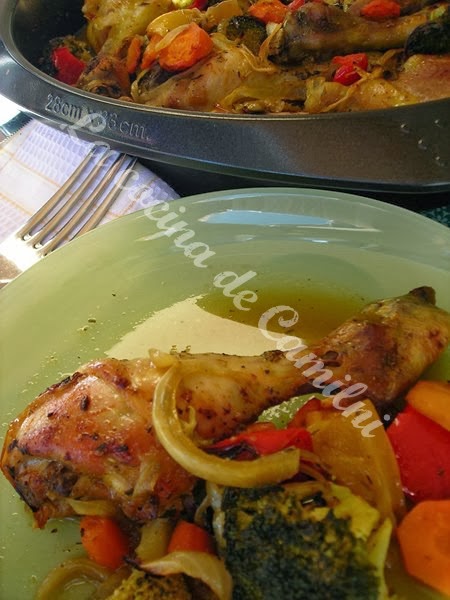 Pollo al curry con verduras (La cocina de Camilni)