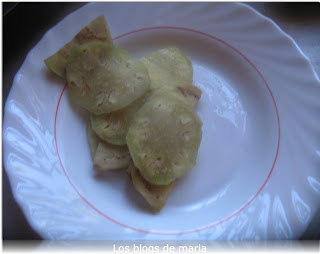 Pastel de calabacín-patatas-berenjenas con carne picada