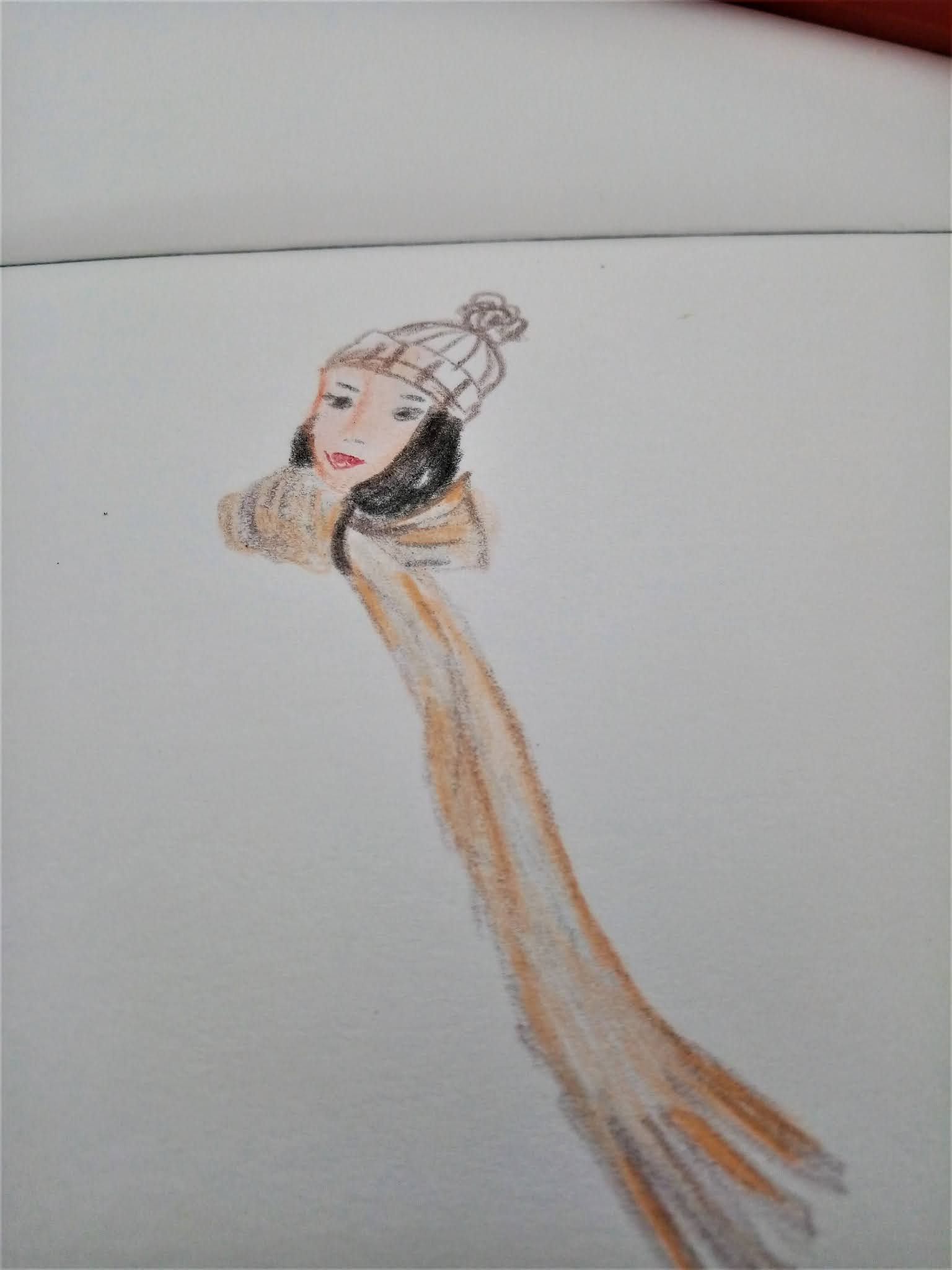 #modaodaradosti blog fashion sketch