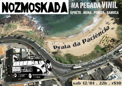 festa do Coletivo NozmosKada na Praia da Paciência