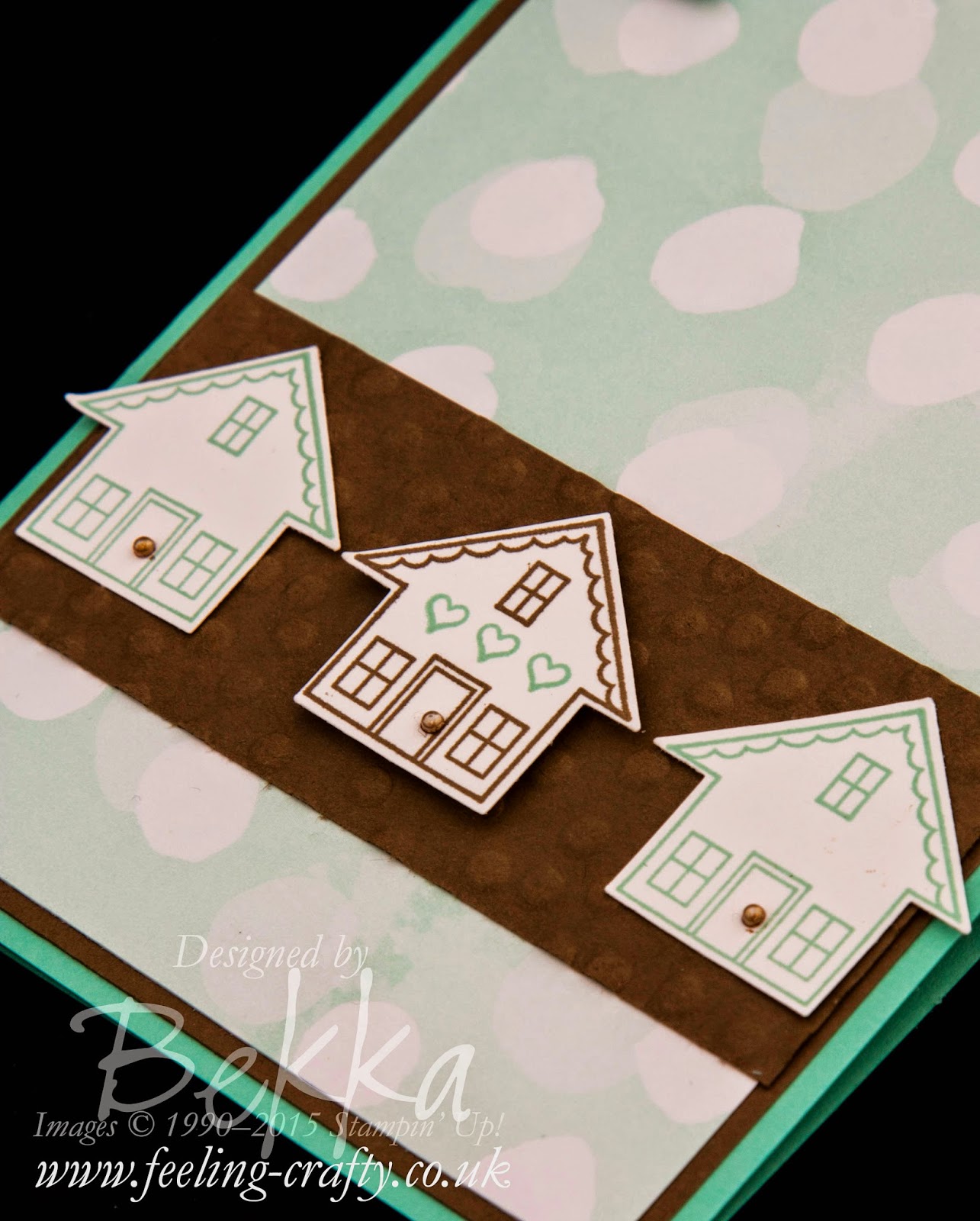 New Home Card - check out this blog for lots of great ideas