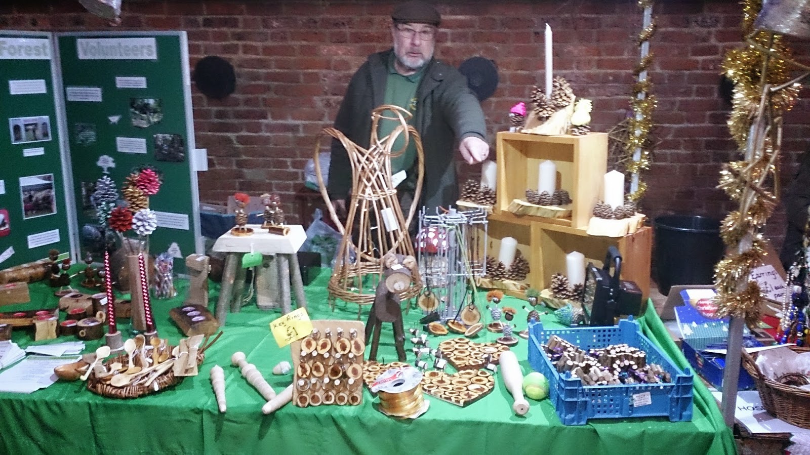 Sherwood Forest Ranger Team Edwinstowe Christmas market