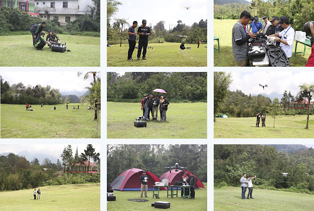 Bimtek Pengoperasian Drone Lingkup KLHK Bimtek Pengoperasian Drone Lingkup KLHK