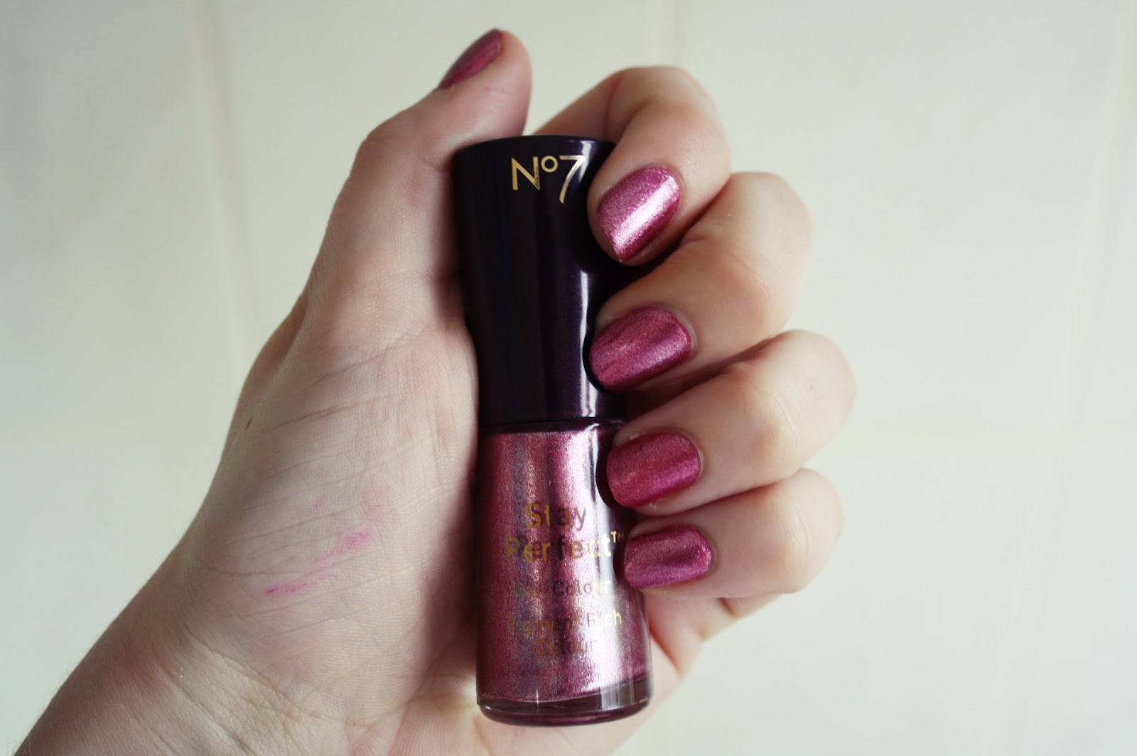 Beauty and Lifestyle Blog No7 Nail Varnish Milan 110