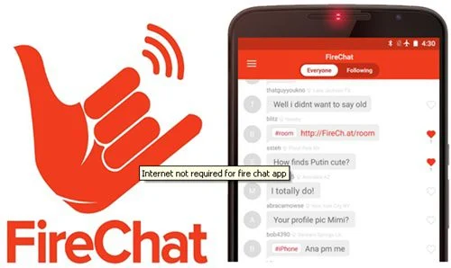 Chat on Your Smartphone without Internet Connection