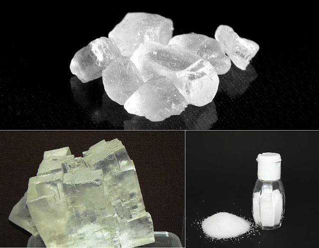 MUỐI ĂN - Nairium chloridum crudum - Nguyên liệu làm Thuốc nguồn gốc khoáng vật