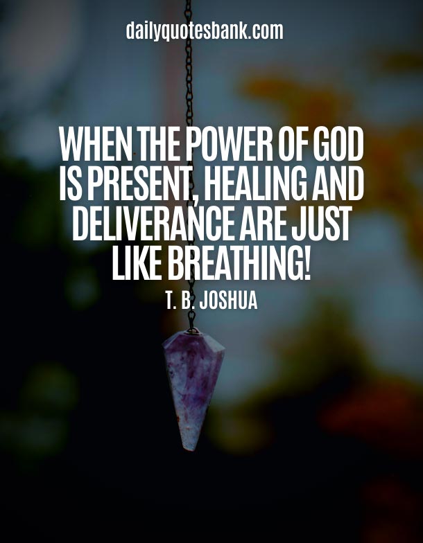Best Quotes About God Healing Power