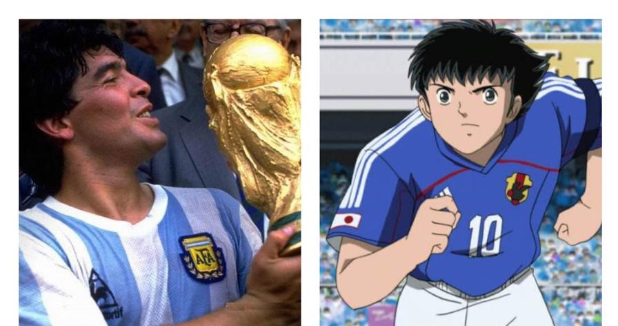 Como seriam os personagens de anime na Copa do Mundo 2022?