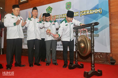 Bupati Trenggalek Support Gerakan Ayo Membangun Madrasah