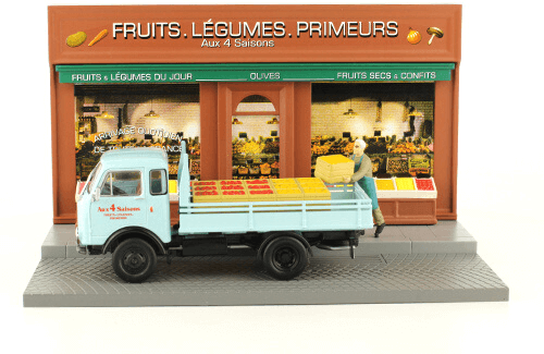 les plus beaux véhicules utilitaires, Unic 20C 1:43 El repartidor de frutas y verduras