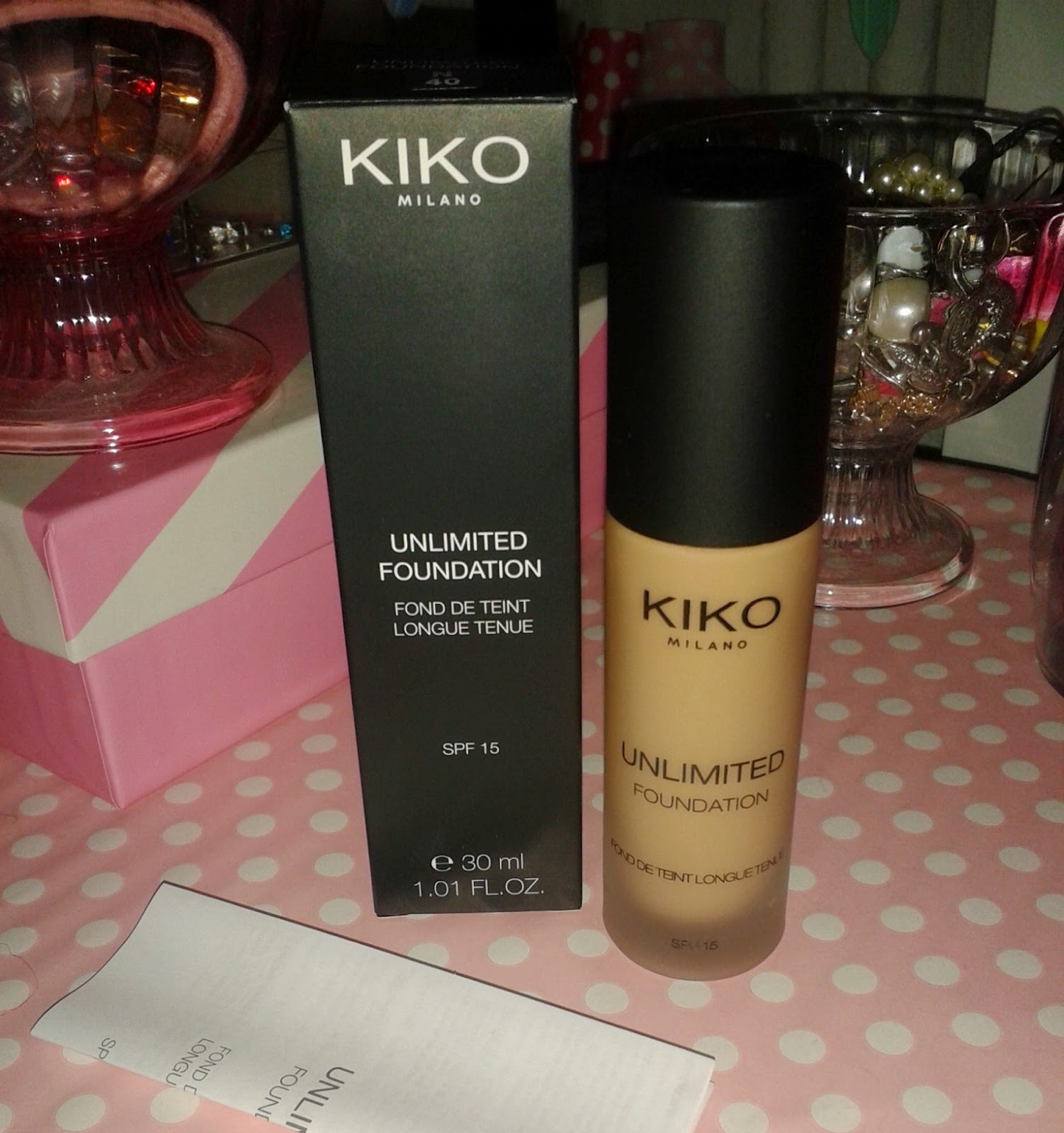 * Freak Muffin * Review Base Unlimited Foundation de Kiko