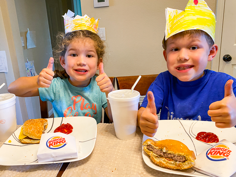 Tales of the Flowers Making Burger King at Home!