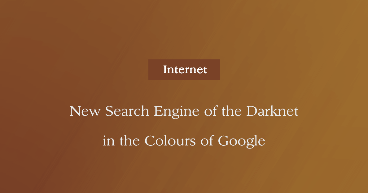 Darknet Search Engine