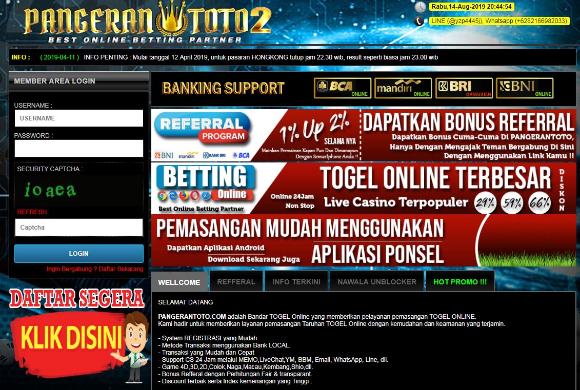 tampilan website Pangerantoto2 angka seakrang pencarian togel