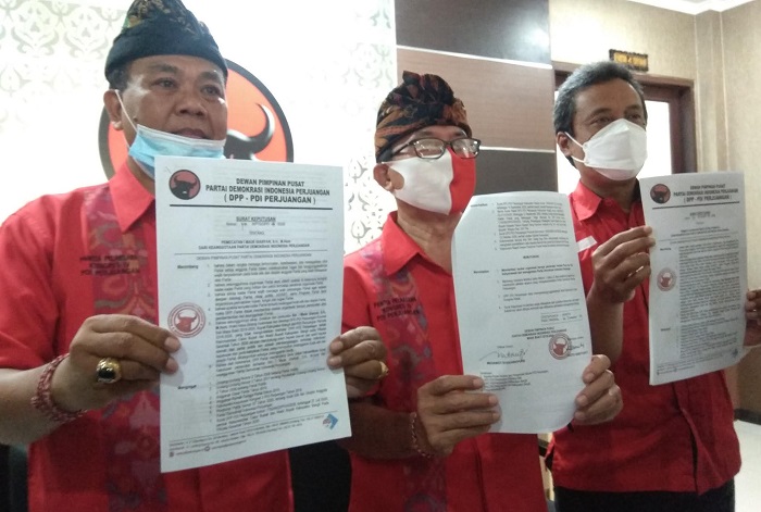 Dinilai Membangkang, Megawati Pecat Bupati dan Mantan Ketua DPRD Bangli