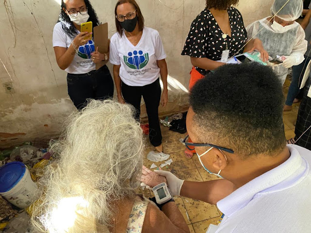 Blog do Gilberto Lima: Idosa é resgatada em condições de extrema vulnerabilidade no Bairro de Fátima, em São Luís