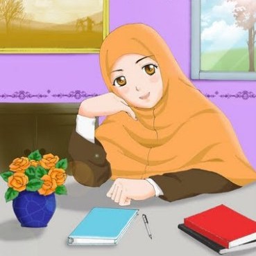 Wallpaper Gambar Kartun Muslimah Keren Terbaru Deloiz 