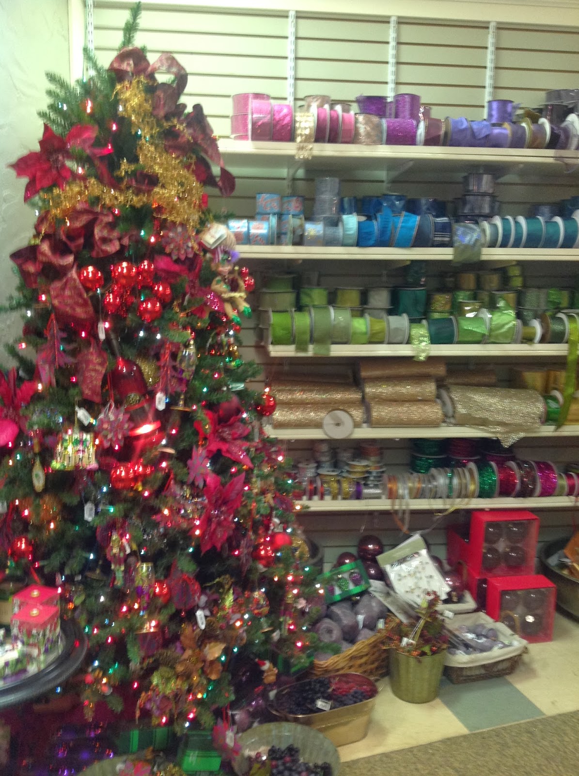 CM Shaw Studios After Christmas Shopping Merrfield Garden Center