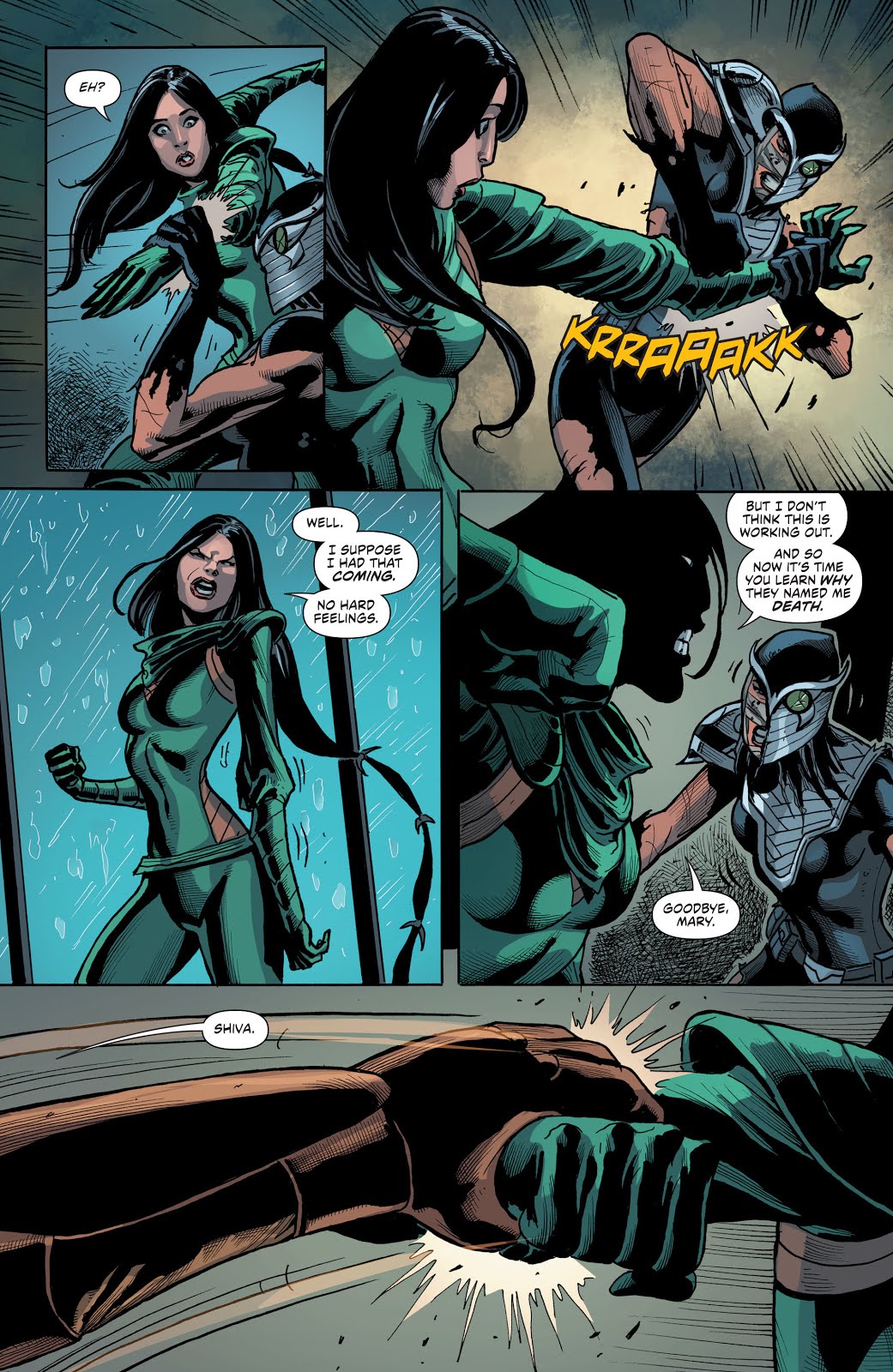 Batman Lady Shiva Porn - Mr. Morbid's House of Fuckery: So, Who Would Win?: Elektra ...