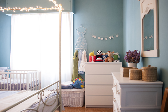 Bedroom decor to accommodate a baby boy | My paradissi ©Eleni Psyllaki