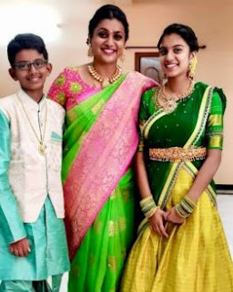 Actress Roja Family Husband Parents children's Marriage Photos