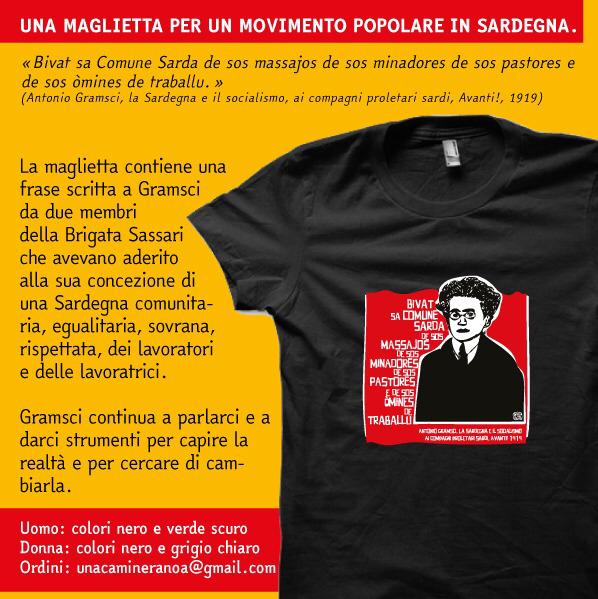Una Maglietta Per Un Movimento Popolare In Sardegna