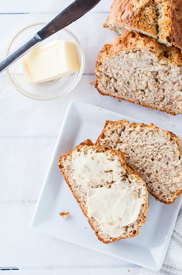 Healthy Banana Bread Recipe No Sugar - Everything Pretty
