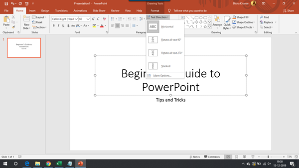 Hướng dẫn trình bày Microsoft PowerPoint