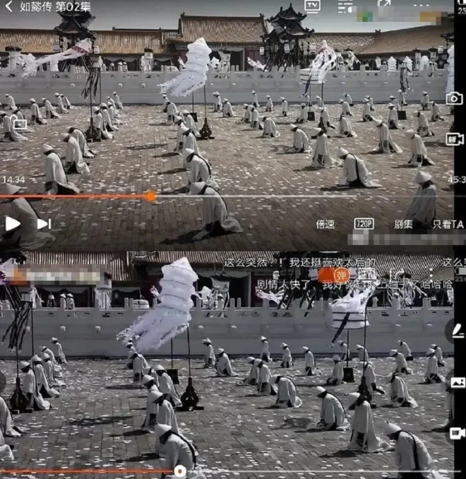 Ê-kíp phim cổ trang Trung Quốc xin lỗi vì ăn cắp cảnh quay Ê-kíp phim cổ trang Trung Quốc xin lỗi vì ăn cắp cảnh quay