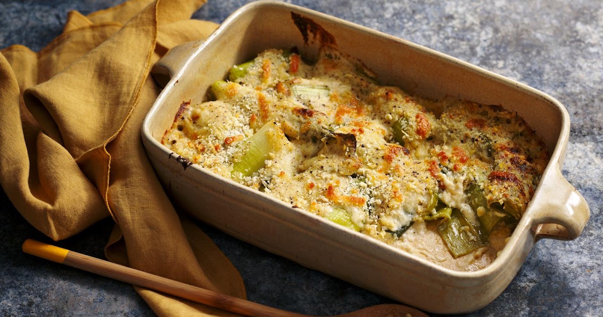 The Low Carb Diabetic Cheesy Leeks, a tasty side dish for Roast