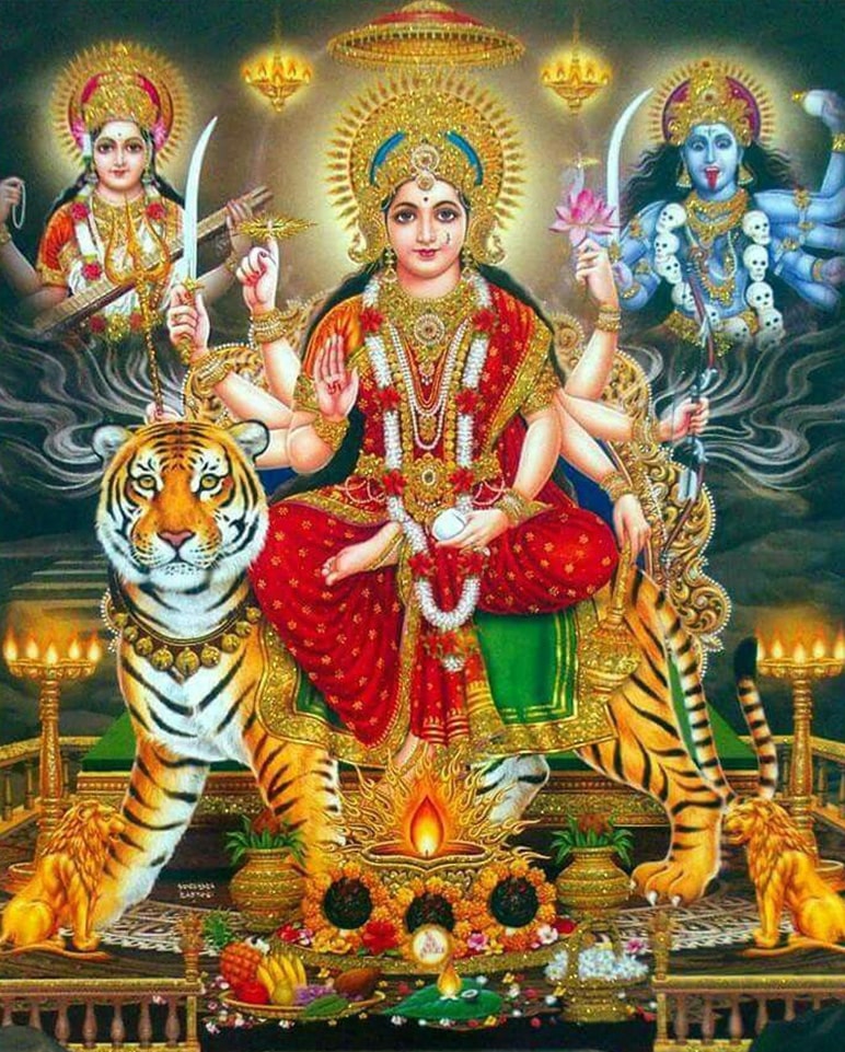 Maa Durga HD Wallpaper  Durga Mata Photos  Durga Ji Images  Durga Mata  Vectors